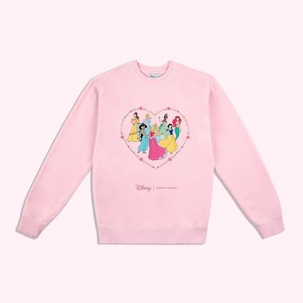 NWT Stoney Clover Lane Disney Princess crewneck